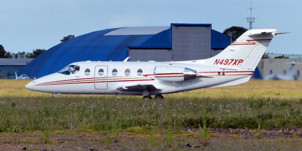 private jet on runway in Atlanta, GA